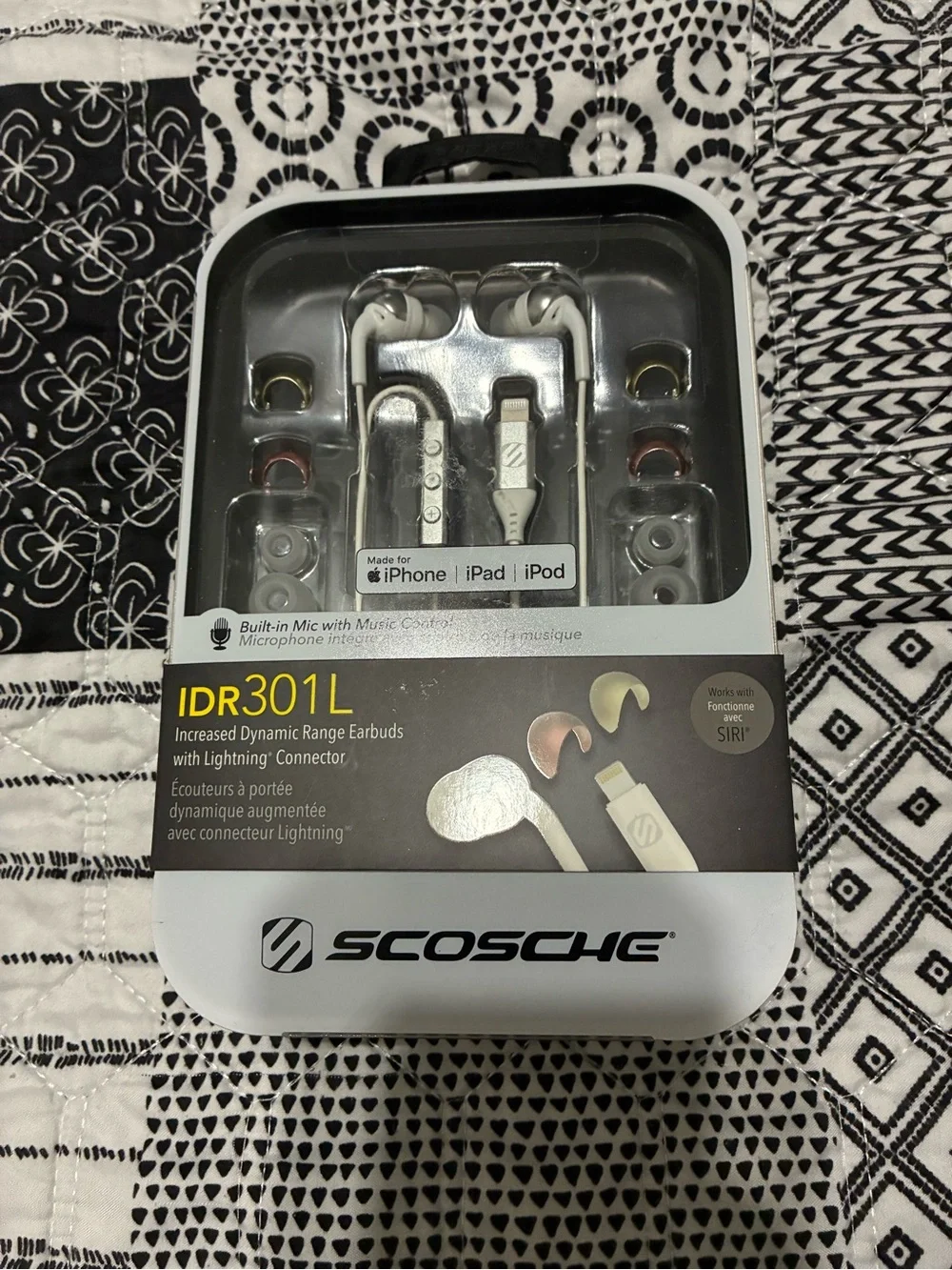 IDR301L Lightning Earbuds in White